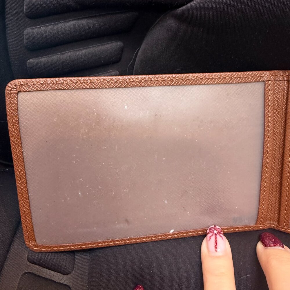 Louis Vuitton Brown Taiga Bifold ID Slim Card Case - Picture 7 of 10